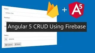 Angular 5 CRUD Application Using Firebase