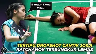 Ratu Badminton Thailand Tak Berdaya..!! Tipuan Dropshot Gregoria Mariska Paling Ditakuti Lawannya