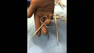 Basic Ortho surgical instruments for Med students - hand tray