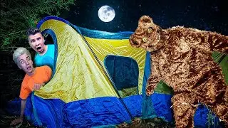24 STUNDEN IM WALD CHALLENGE!