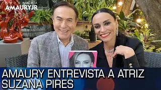 AMAURY JR ENTREVISTA A ATRIZ SUZANA PIRES
