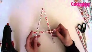 How to make a paper straw easel