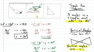 Integrated Math 1 - Congruence Study Guide