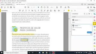 Como realçar e comentar texto no PDF