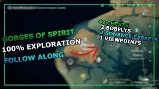 GORGES OF SPIRIT 100% EXPLORATION FOLLOW ALONG | Wuthering Waves