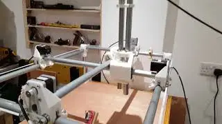 X, Y and Z Axis Test with new Electronics enclosure