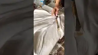 DIY plaster wall art 