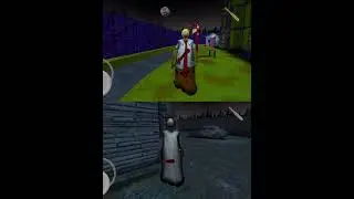 Granny 3 vs Granny 3 in SpongeBob mod 