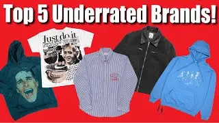 Top 5 UNDERRATED Streetwear Brands | 2022
