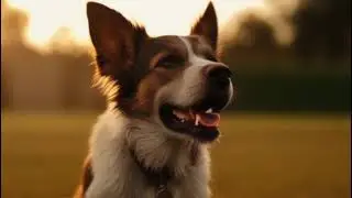 Dogs Barking Sound, Cricket Sounds in Background - Sound Effect