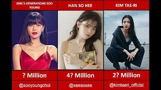 Comparison: Most Followed K-Drama Actresses on Instagram 2022