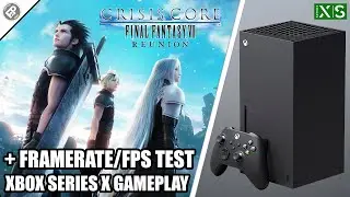 Crisis Core Final Fantasy VII Reunion - Xbox Series X Gameplay + FPS Test