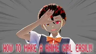 HOW TO MAKE YOUR OWN 3D ANIME GIRL! -VROID STUDIO (2.4 Version)