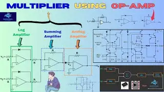 Op amp Multiplier Circuit & Block Diagram | #opamp #multiplier #integratedcircuit #analogelectronics