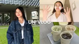 UNI VLOG | days in taft, early and casual mornings & skincare routine 🧼🌺