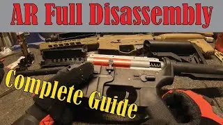 How to Disassemble/Rebuild Version 2 Airsoft AR gearbox