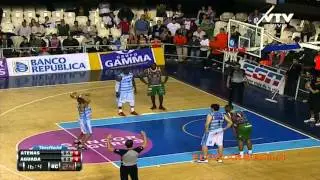 #LUB: Minuto final AGUADA 88-86 ATENAS. 09/12/2013 Liga Uruguaya de Basketball