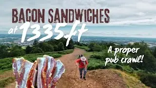 Wrekin to Ironbridge. Hiking Shropshire. Rucking a BBQ for breakfast!