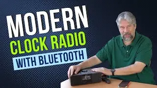 Sangean AM/FM/BT Digital Tabletop Radio RCR-40 -- DEMO & REVIEW