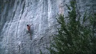 ESCALADE Gorges du Tarn choucatine 7c+