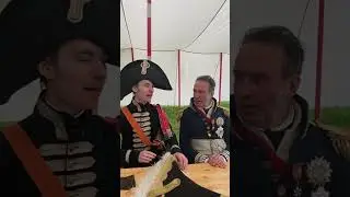В лагере французского императора Наполеона Бонопарта. 1812 год. 