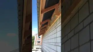 Подшивка саксов крыши - каркас из дерева как сделать 🏠