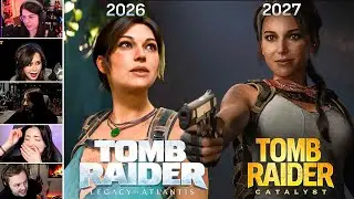 Streamers react to new TOMB RAIDER Games Trailer, GA2025