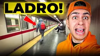Mi faccio RAPINARE da un LADRO e lo INSEGUO... (pericoloso)