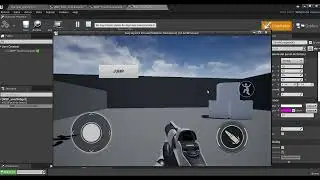 [Unreal Engine 4 & 5] Easy Virtual Joystick Setup: Use as Button with Camera Movement Tutorial