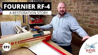 1:4 Scale RC Fournier motor glider restoration - Episode 3