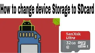 How to change Internal Storage to SDcard. New method