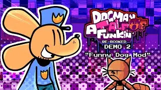 FNF: Dog Man: A Tale of Funkin' Rebooked (DEMO 2) Gameplay (Friday Night Funkin' Vs. Dog man)