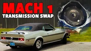 How To Remove And Replace Transmission - 72 Mustang Mach I