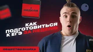 КАК ПОДГОТОВИТЬСЯ ЗА НЕДЕЛЮ К ЕГЭ!?