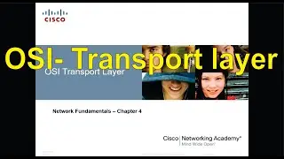 The transport layer (OSI) - CCNA networking lectures. Part 4