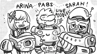 Doodle Talk: Arina, Sarah Script and Pabs