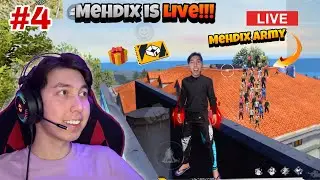 Mehdix is Live! Tournament for Subscribers 🍷🎁 Mehdix Free Fire