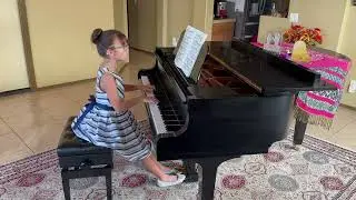 Bach: Sarabande from Partita 1, BWV. 825 - Sophia (age 9)