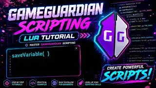 #48 GameGuardian Scripting Tutorial: saveVariable() — Store Values Quickly