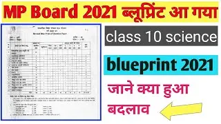 class 10 science blueprint 2021 mp board|mp board blueprint 2021 class 10|class 10 science blueprint