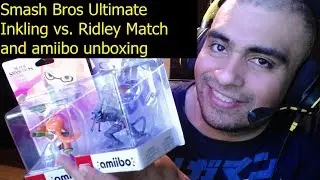 Inkling Amiibo VS  Ridley Amiibo, Amiibo unboxing
