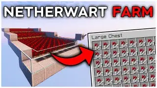The EASIEST Nether Wart Farm in Minecraft Java 1.21.6 (Tutorial)
