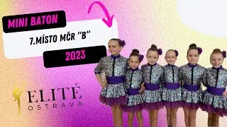 ELITÉ OSTRAVA - Miniformace baton kadet 2023
