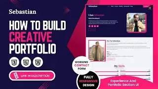 Modern Personal Portfolio Website Template 2026 💼 HTML5 Responsive Design (LIVE DEMO)