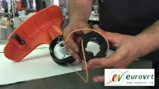 Namatanje niti (flaksa) na automatsku glavu Stihl Supercut 20-2 i 40-2 motorne kose (trimera)