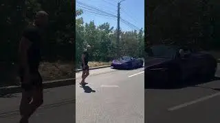 Andrew Tate's NEW Purple McLaren 765LT Spider 💜💨