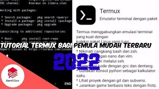 TUTORIAL MENGGUNAKAN TERMUX BAGI PEMULA | Barril Dev