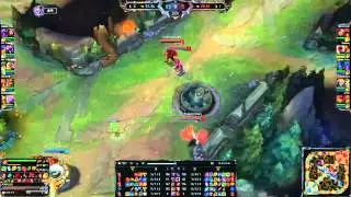 SKT T1 Faker - Katarina vs Jarvan IV - KR Replays Gameplay