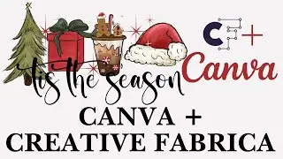 How To use Creative Fabrica And Canva for PNG Designs