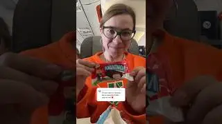 А ты любишь самолётную еду?✈️🤤 